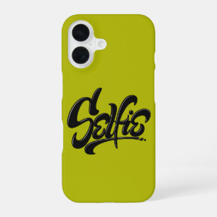 Skateboard Graffiti Selfie Street Art Lettering iPhone 16 Case