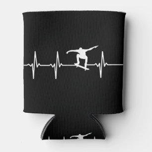 Skateboard Heartbeat   Can Cooler