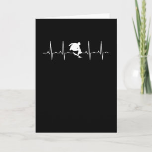 Skateboard Heartbeat Card