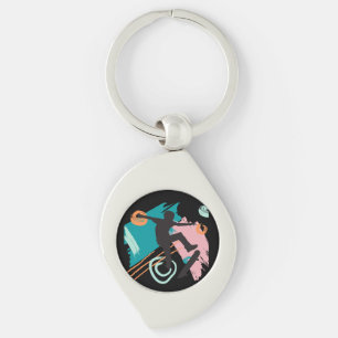 Skateboard Key Ring