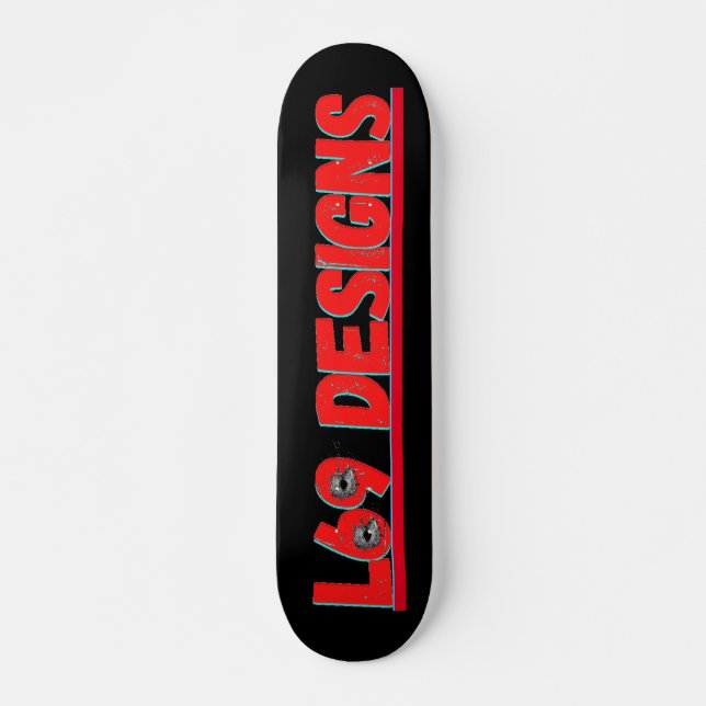 skateboard "LOGO L69 designs" (Front)