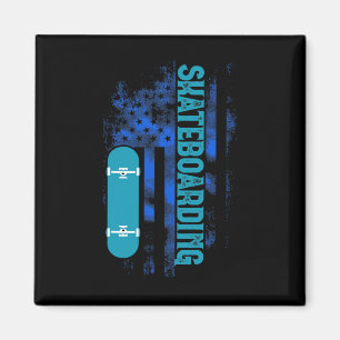 Skateboard Lover Skateboarder Skateboarding 1 Magnet