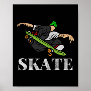 Skateboard Lover Skateboarding Skateboarder Skater Poster
