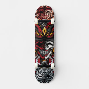 Skateboard Mask of the joker