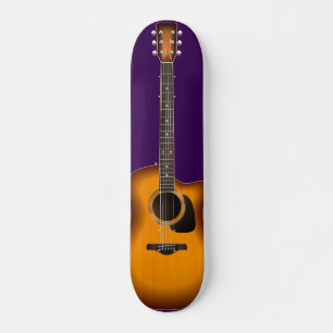 Skateboard Melodiosa acoustic guitar