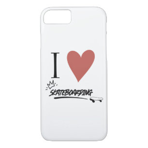 Skateboard Modern I love skateboarding     Case-Ma iPhone 8/7 Case
