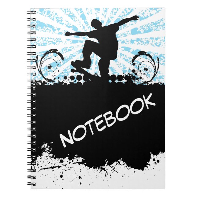Skateboard Notebook (Front)