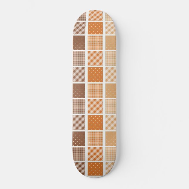 Skateboard Orange Brown (Front)