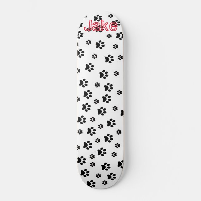 Skateboard Paws Cat Kitten Puppy Dog (Front)