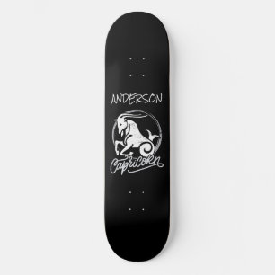 skateboard Personalised Capricorn Zodiac