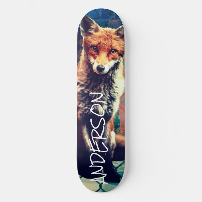 Skateboard Personalised uRBAN FOX (Front)