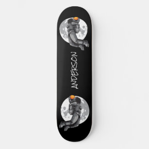 skateboard Personalized Astronaut Slam Dunk