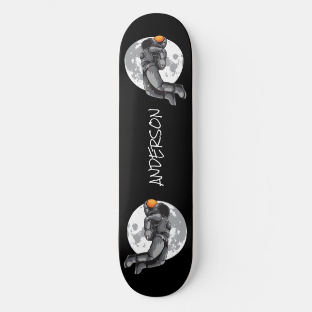 skateboard Personalized Astronaut Slam Dunk (Front)