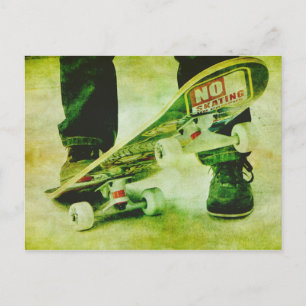 Skateboard Postcard