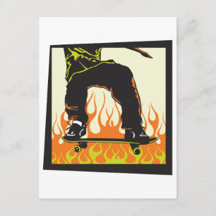 Skateboard Postcard