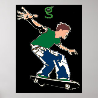 Skateboard Poster from I'm G Skateboards