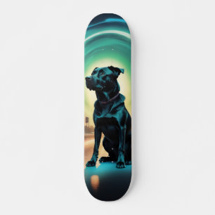 Skateboard Powerful Black Watchdog