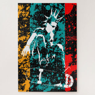 skateboard punk jigsaw puzzle