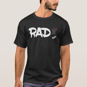 Skateboard racoon stunts skate hall skater roller T-Shirt