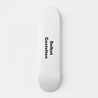 Skateboard Selbst Gestalten - Vorlage