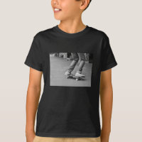 skateboard skate graffiti black white photograph