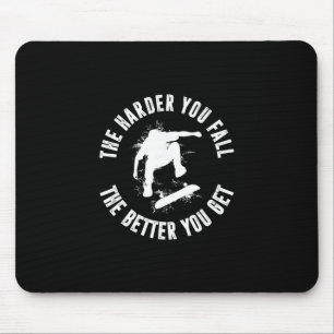 Skateboard Skateboarder - Skateboarding Skater 2 Mouse Mat