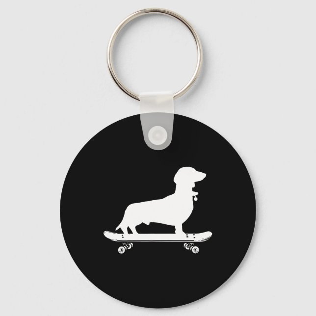 Skateboard Skateboarding 1  Key Ring (Front)