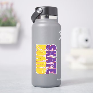 Skateboard Skateboarding 4" Kiss Cut Vinyl Sticker