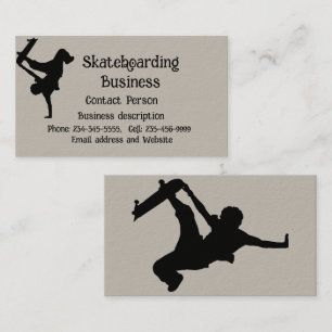 Skateboard Skateboarding Skater Business Card