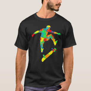 Skateboard Skater Skateboarder Boys Kids  T-Shirt