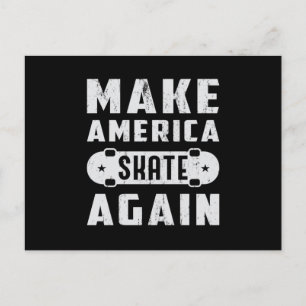 Skateboard Skater Skateboarder Skateboarding Gift Postcard