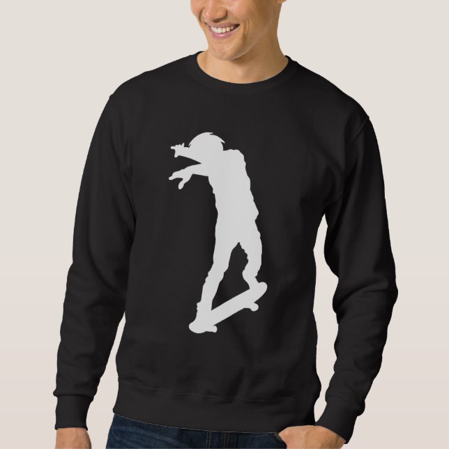 Skateboard Stunt Skater Sweatshirt (Front)