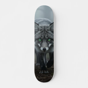 Skateboard Table Wild Fox in the Fog