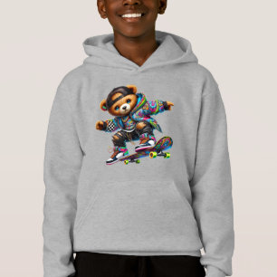 Skateboard Teddy Sweatshirt