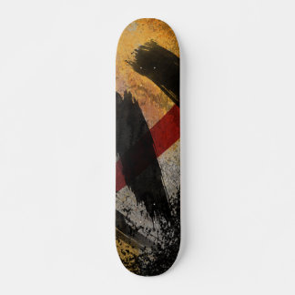 Skateboard, The Scar, Digital Abstract Skateboard