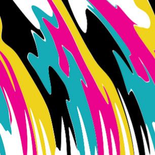 Skateboard Thick Paint Art