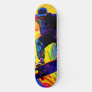 Skateboard Through Colours