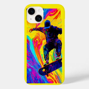 Skateboard Through Colours Case-Mate iPhone 14 Case