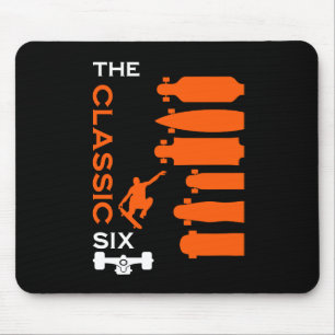 Skateboard Types Mouse Mat