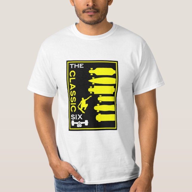 Skateboard Types T-Shirt (Front)