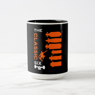 Skateboard Types Two-Tone Coffee Mug