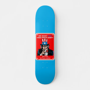 skateboard "UNCLE SAM"