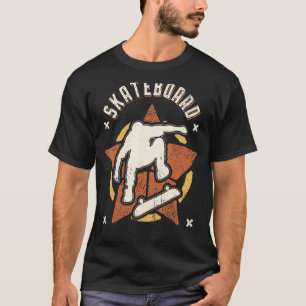 Skateboard Vintage Retro Classic Sport T-Shirt