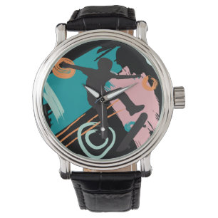 Skateboard Watch