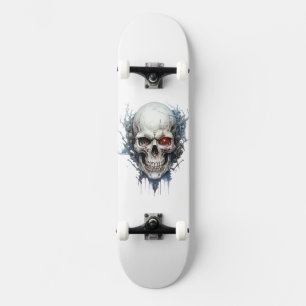 Skateboard with a compass