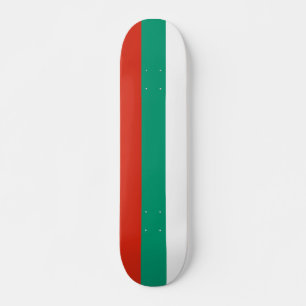 Skateboard with flag of Bulgaria