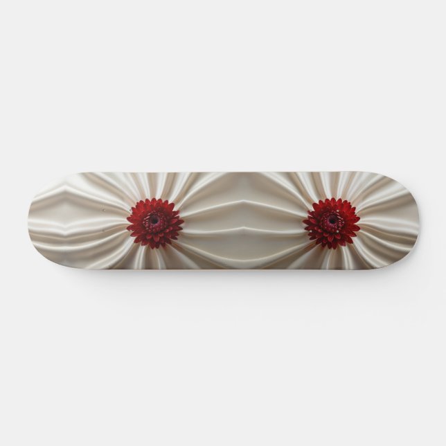 Skateboard with Japanase Colours Design (Horz)