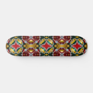 Skateboard with Los Angeles Colours Design