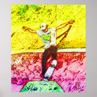 skateboarder 12 poster