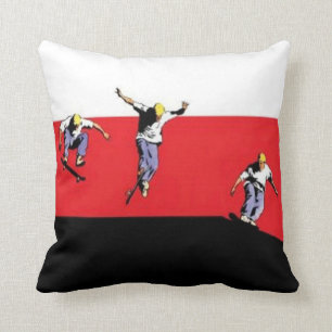 Skateboarder Pillow